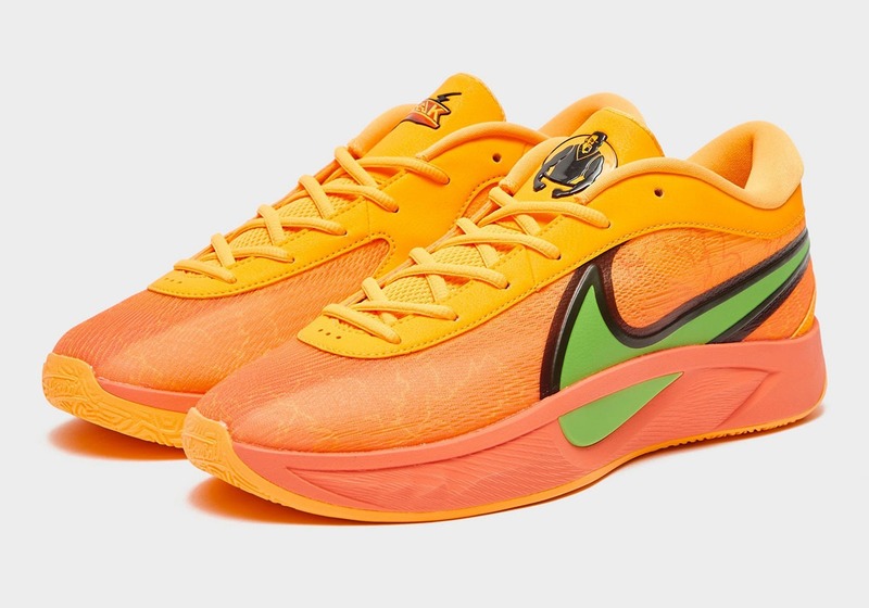 Nike zoom freak orange best sale